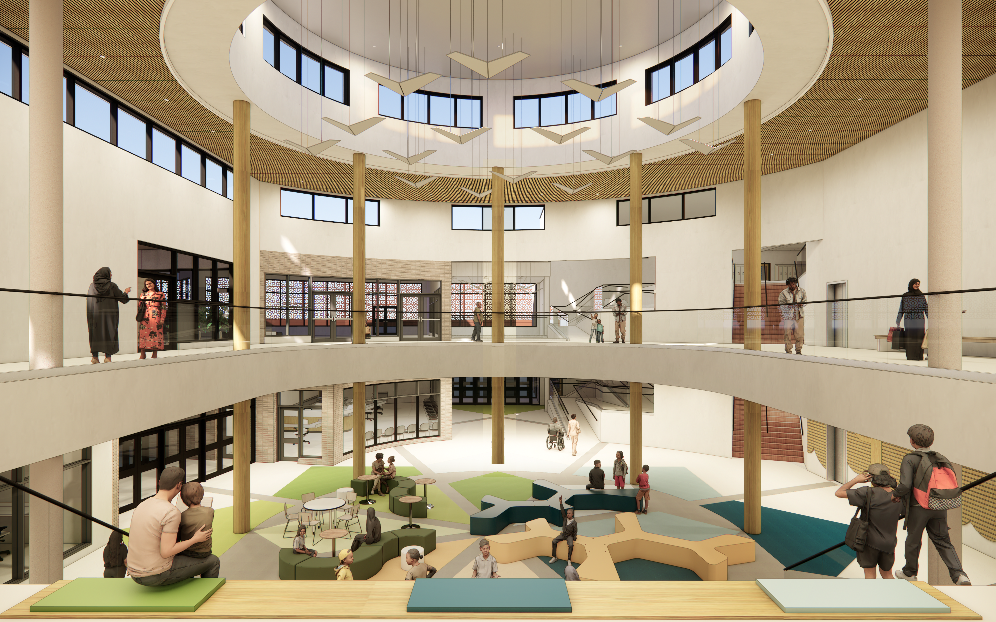 INTERIOR - SOCIAL STAIR